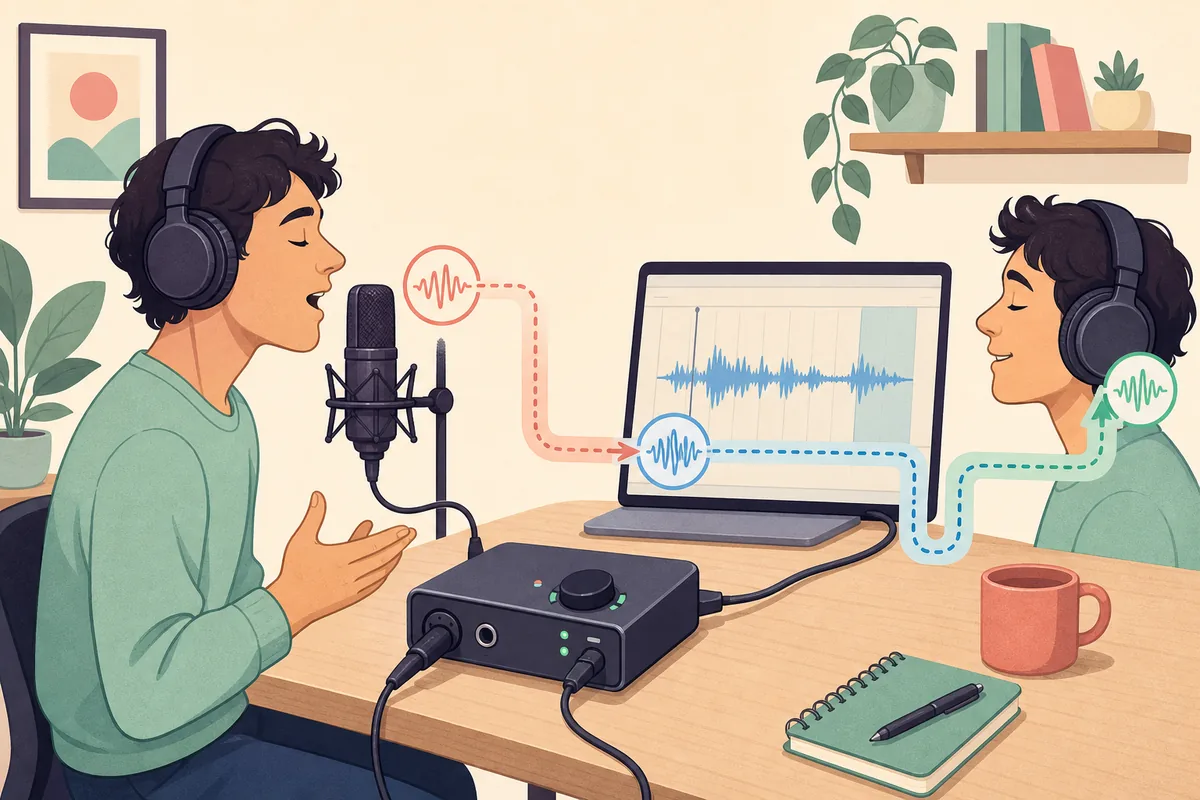 Latencia de interfaz de audio: causas, buffer y soluciones